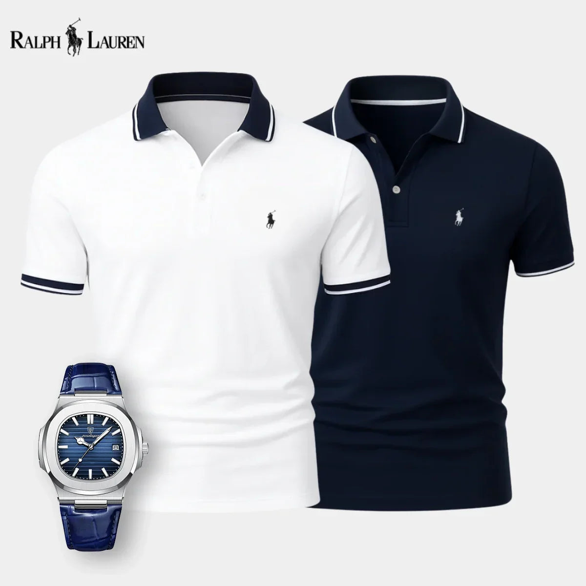 R&L™ Premium Polo Shirt – Buy 1, Get 1 Free + Free Watch